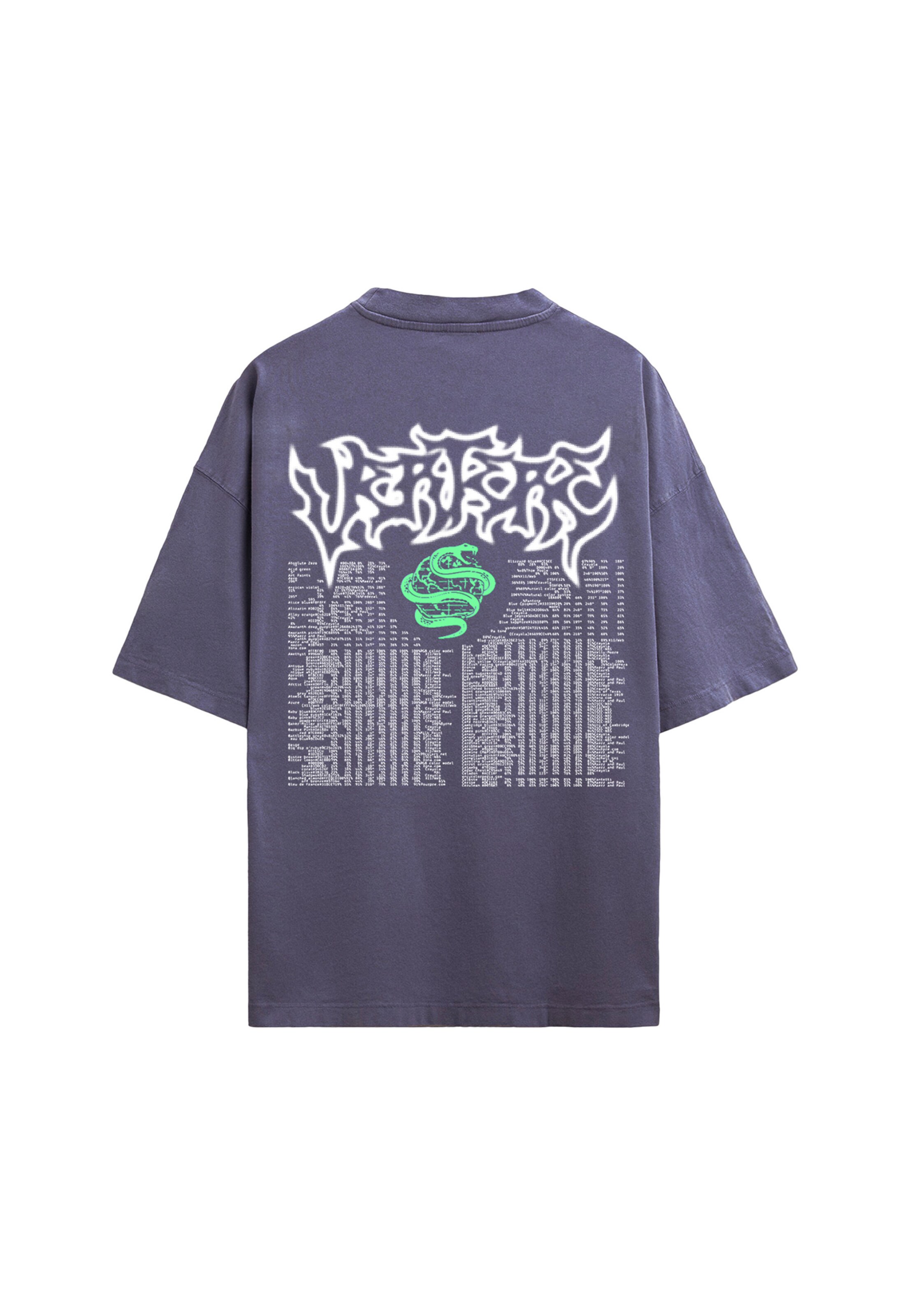 Vertere Berlin Shirt 'Quantra' in Lila: terug
