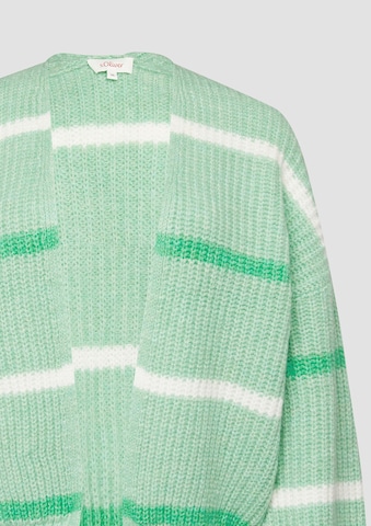 s.Oliver Strickjacke in Grün
