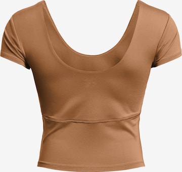 UNDER ARMOUR Performance Shirt 'Meridian' in Brown