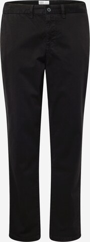 BURTON MENSWEAR LONDON Regular Chino Pants in Black: front