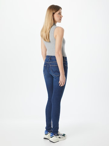 WRANGLER Slimfit Jeans i blå
