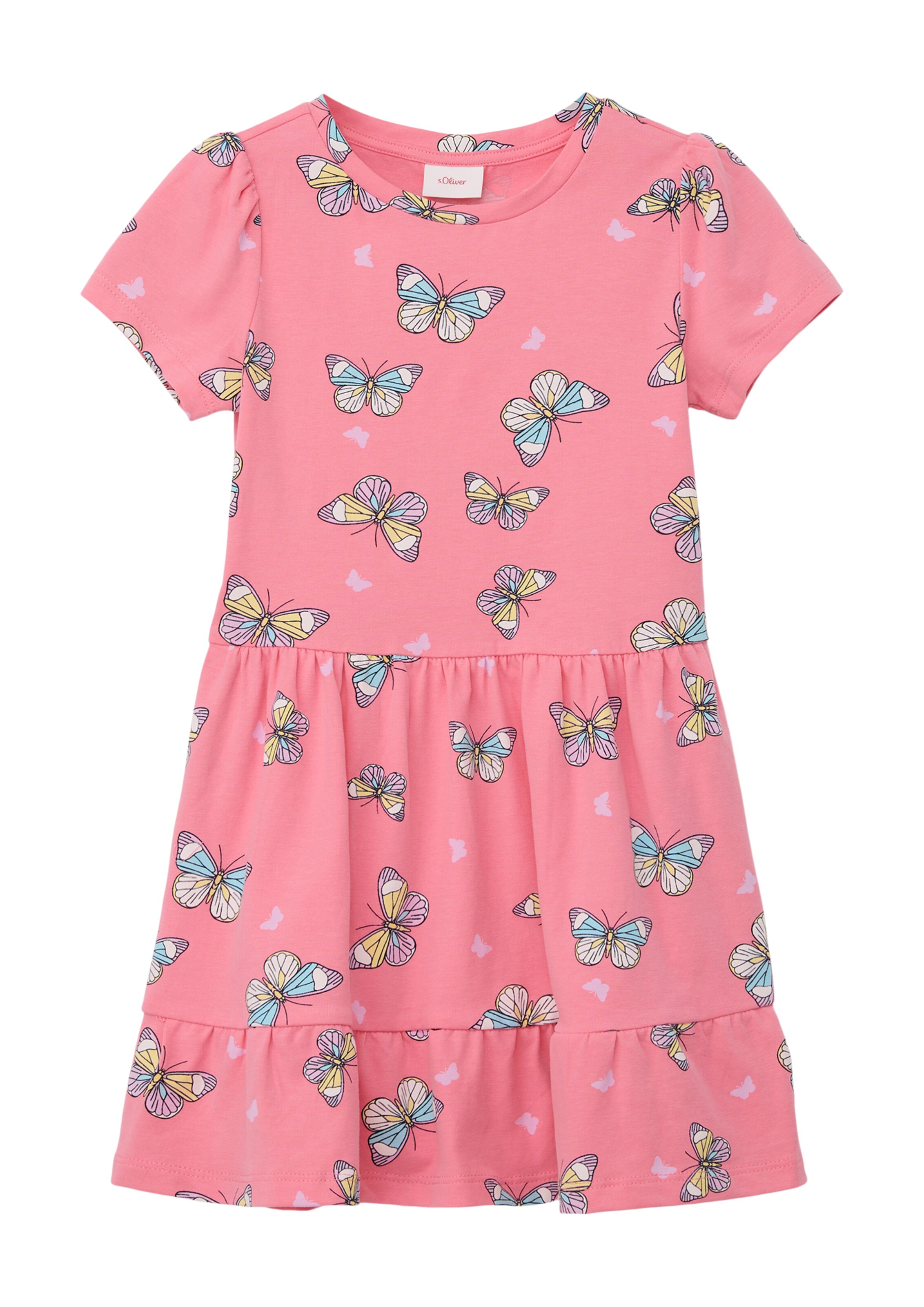 s.Oliver Kleid in Pink: Vorderseite