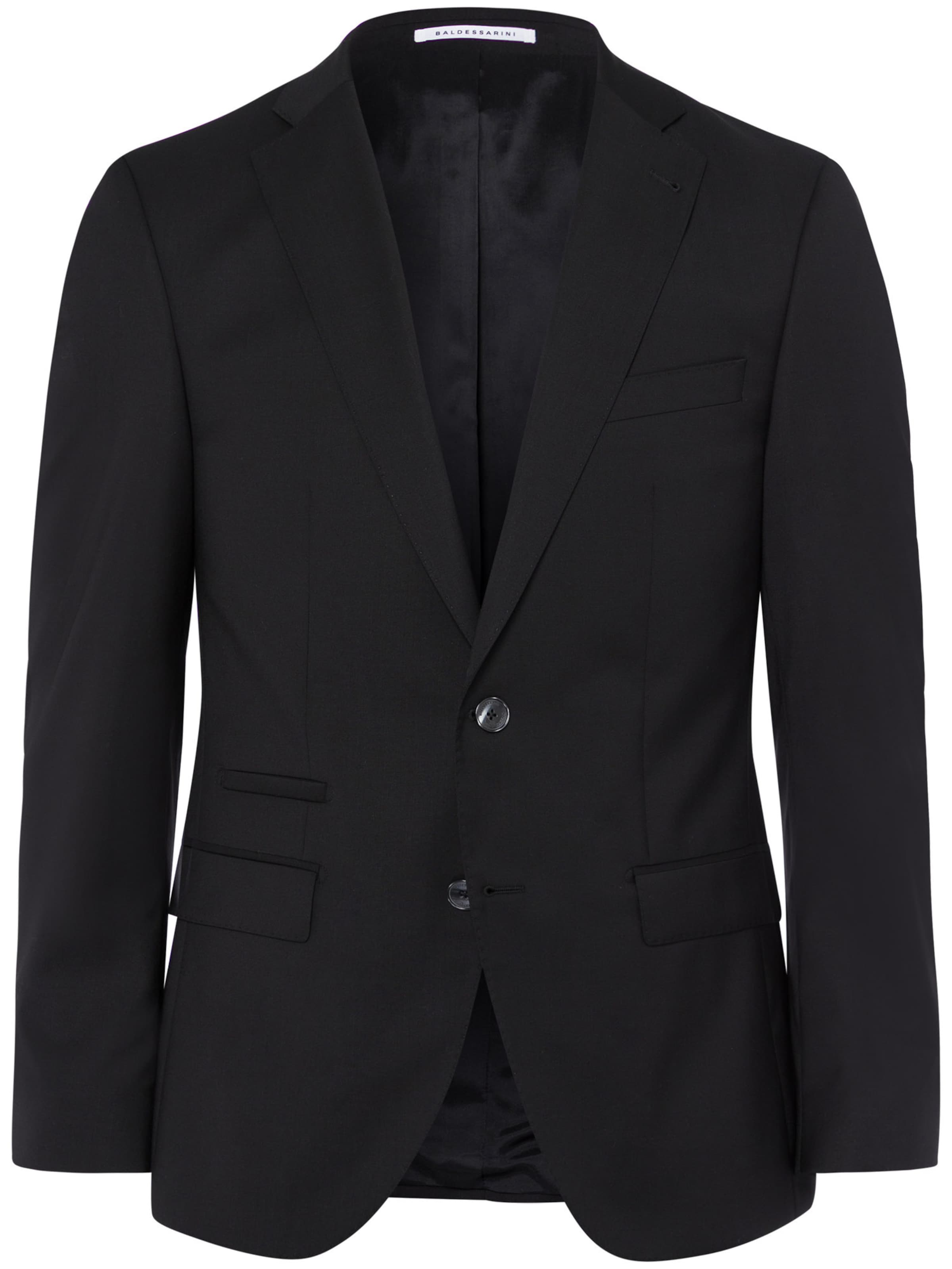 Baldessarini Slim Fit Sakko 'Merano' in Schwarz: Vorderseite
