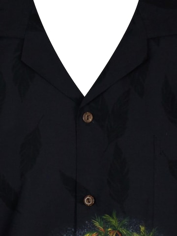 Regular fit Camicia 'Hula' di KY's in nero