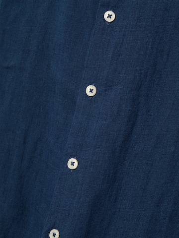 Nils Sundström Regular fit Button Up Shirt in Blue