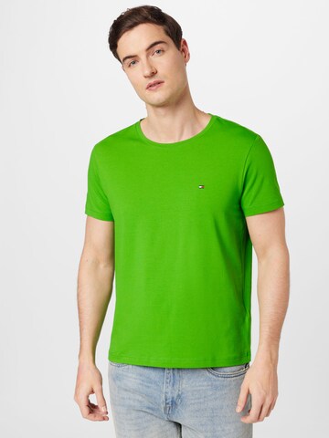 TOMMY HILFIGER Slim fit Shirt in Groen: voorkant