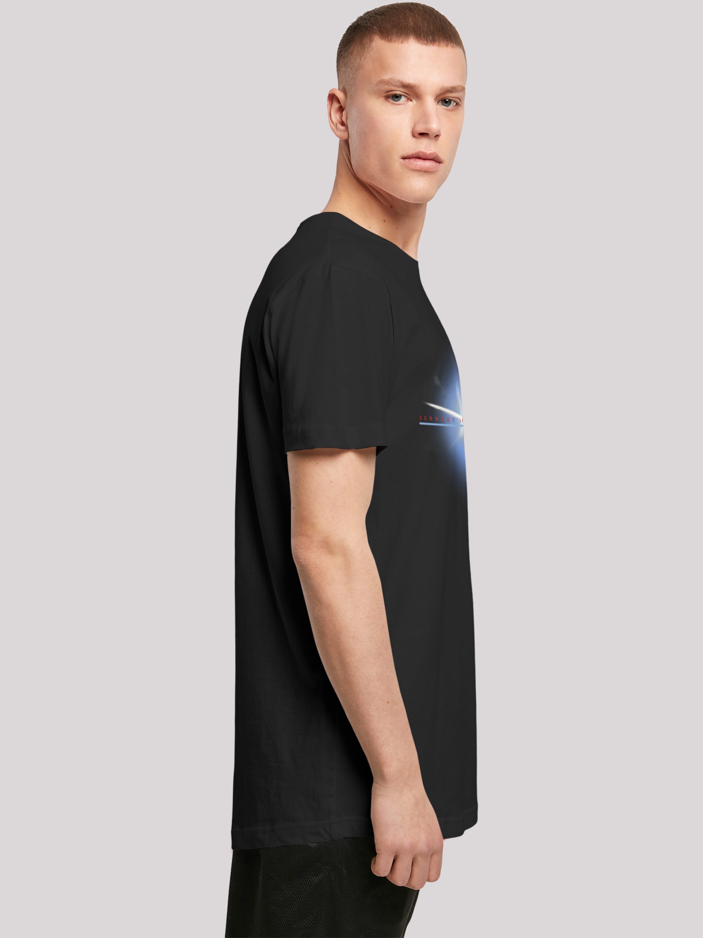 F4NT4STIC Shirt 'NASA Kennedy Space Centre Planet' in Schwarz | ABOUT YOU