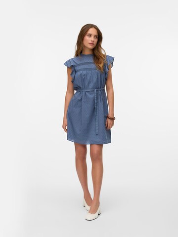 VERO MODA Jurk 'VMTrine' in Blauw: voorkant