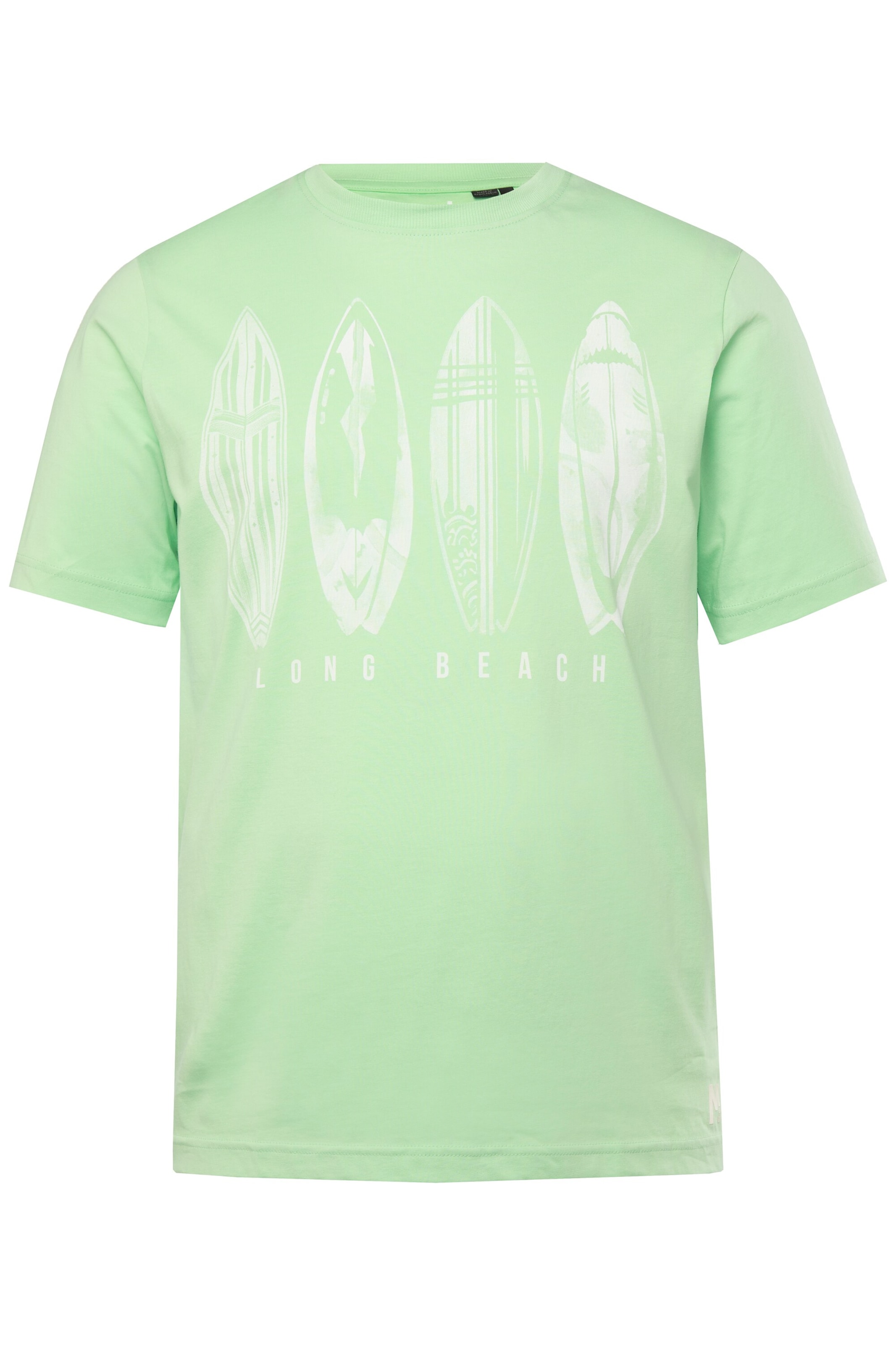 Men Plus T-Shirt in Grün: Vorderseite