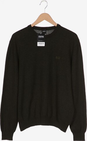 BOSS Black Sweater & Cardigan in XL in Green: front
