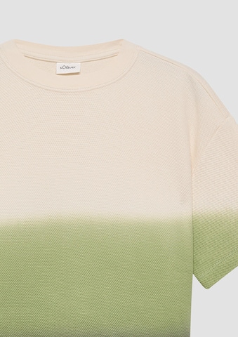T-Shirt s.Oliver en vert