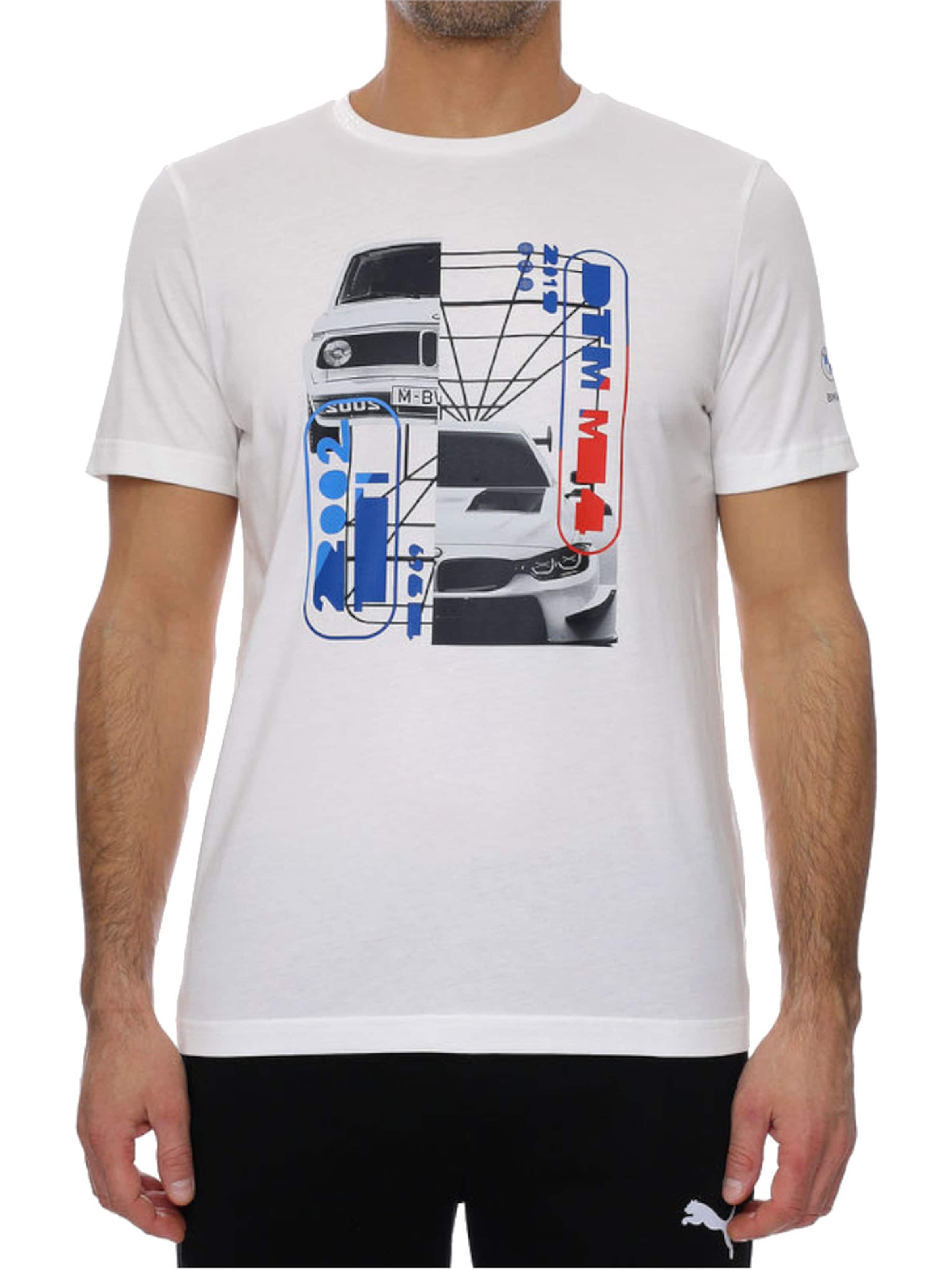 PUMA Shirt‌‌‌‌‌‌‌‌‌ in Weiß: Vorderseite