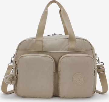 Sac week-end 'Defea' KIPLING en beige : devant
