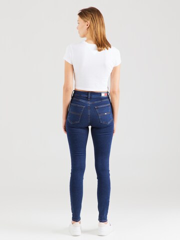 Skinny Jean 'SYLVIA HIGH RISE SKINNY' Tommy Jeans en bleu