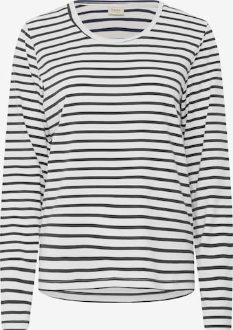 Fransa - Camisa em azul: frente