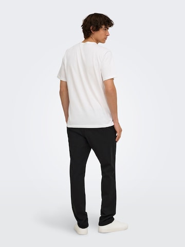 Only & Sons Regular Chino Pants 'WEFT ' in Blue