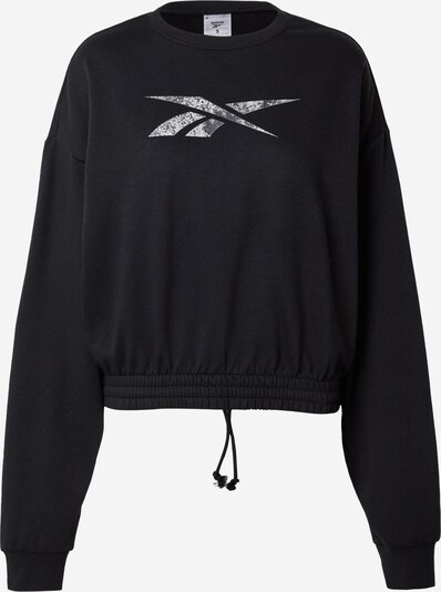 Reebok Sweatshirt 'MODERN SAFARI' in grau / schwarz / weiß, Produktansicht