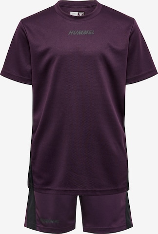 Survêtement Hummel en violet : devant