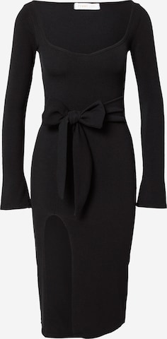 Femme Luxe Dress 'ELOWEN' in Black: front