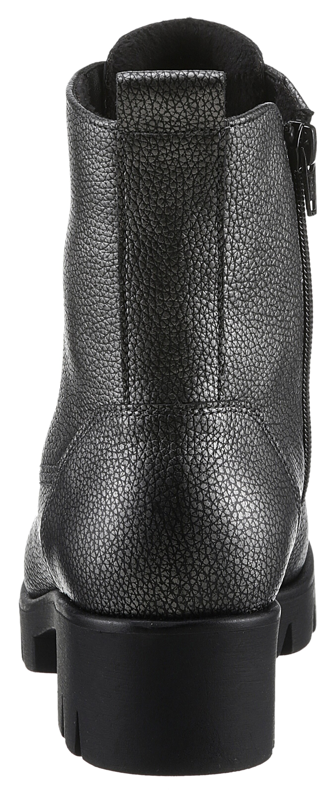 GABOR Lace-up bootie in Grey