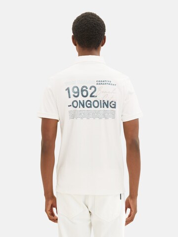 T-Shirt TOM TAILOR en blanc