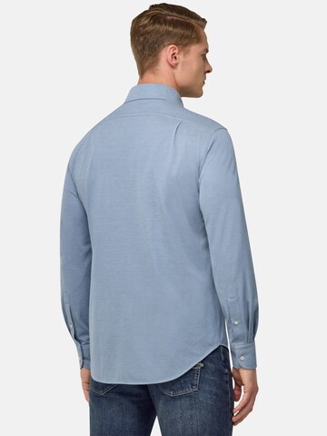 Boggi Milano Slim fit Button Up Shirt in Blue