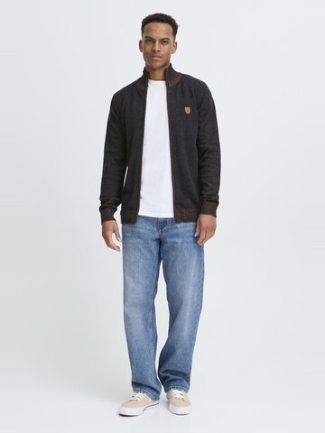 INDICODE JEANS Gebreid vest 'Andy' in Blauw
