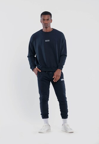 Tom Barron Tracksuit in Blue: front