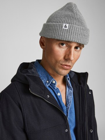 Bonnet JACK & JONES en gris : devant