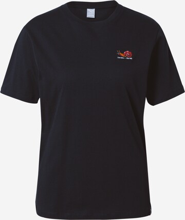 Iriedaily Shirt 'Schnegge' in Black: front