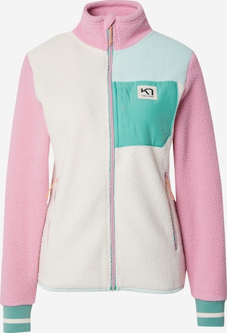 Giacca di pile 'ROTHE' di Kari Traa in beige: frontale