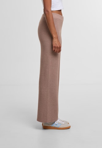 Wide Leg Pantalon Urban Classics en marron