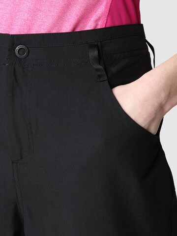 Regular Pantaloni outdoor de la THE NORTH FACE pe negru