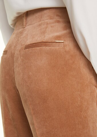 COMMA Regular Pantalon in Bruin