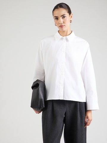 Chemisier 'Natalia' MSCH COPENHAGEN en blanc : devant
