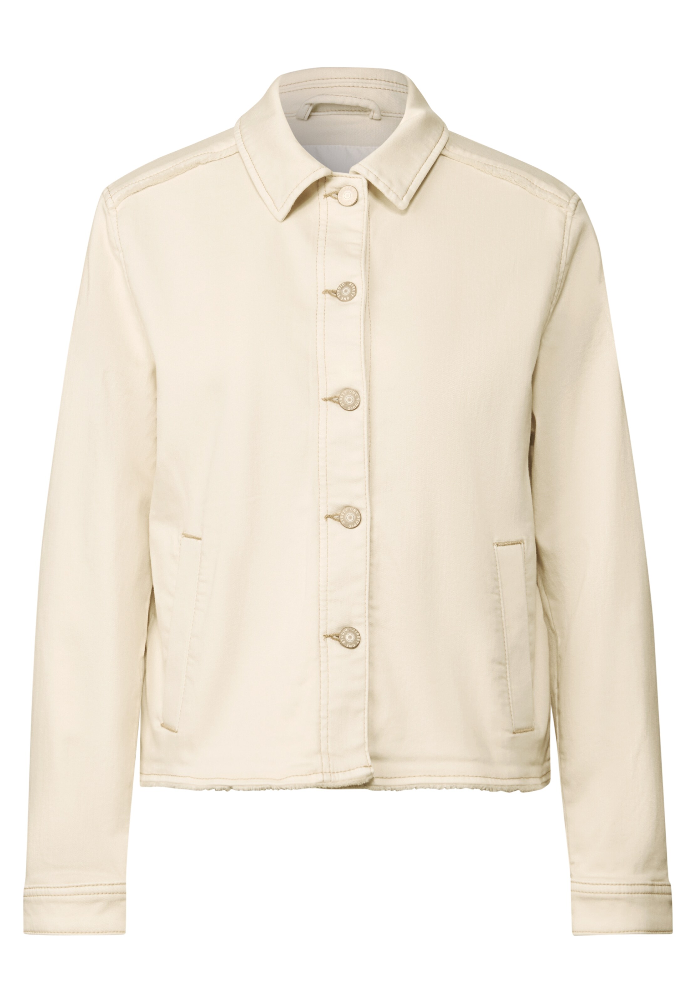 Street One Studio Between-Season Jacket in Beige: front