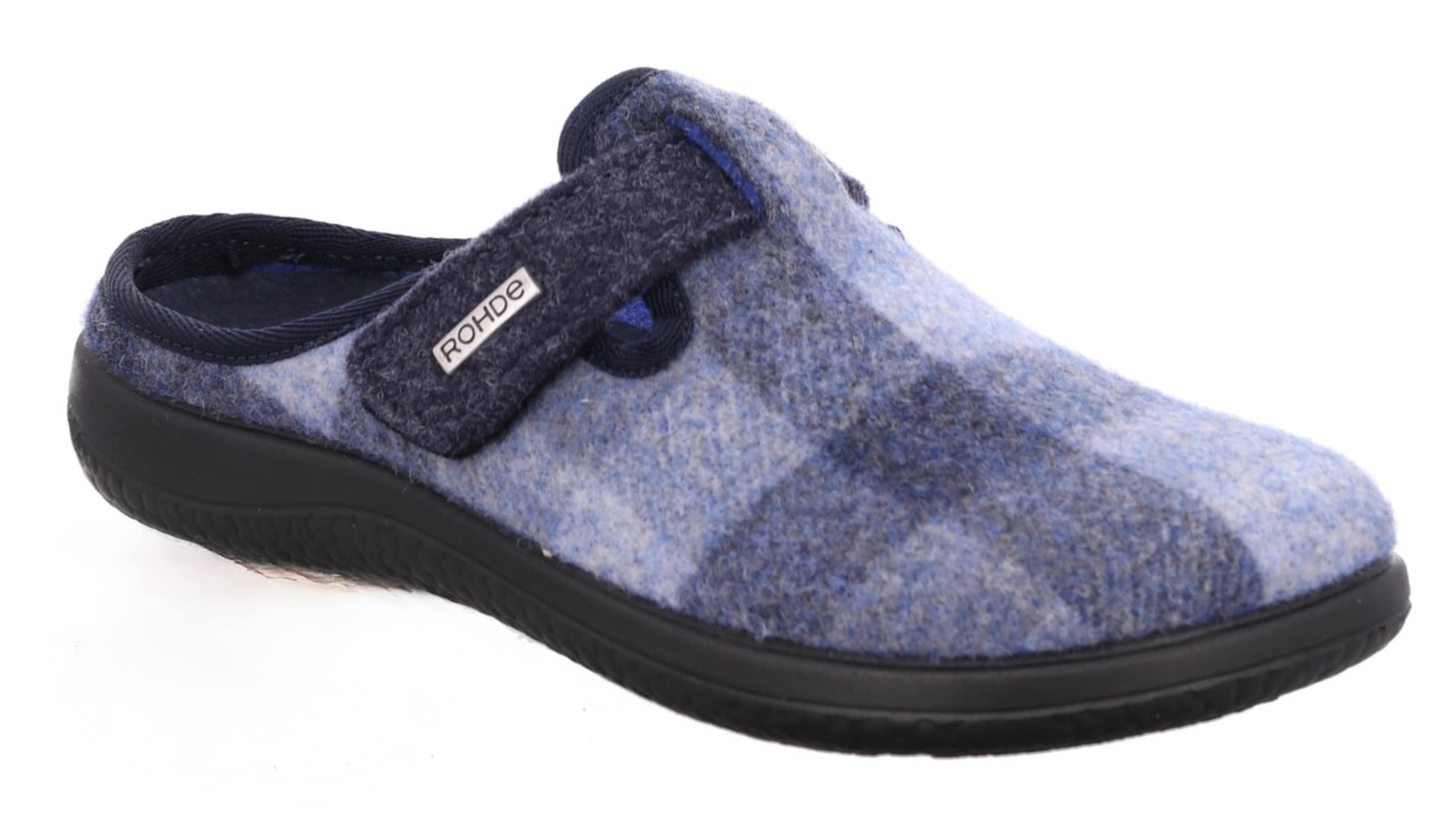 ROHDE Huisschoenen in Blauw: voorkant