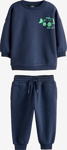Next Joggingpak in Blauw: voorkant