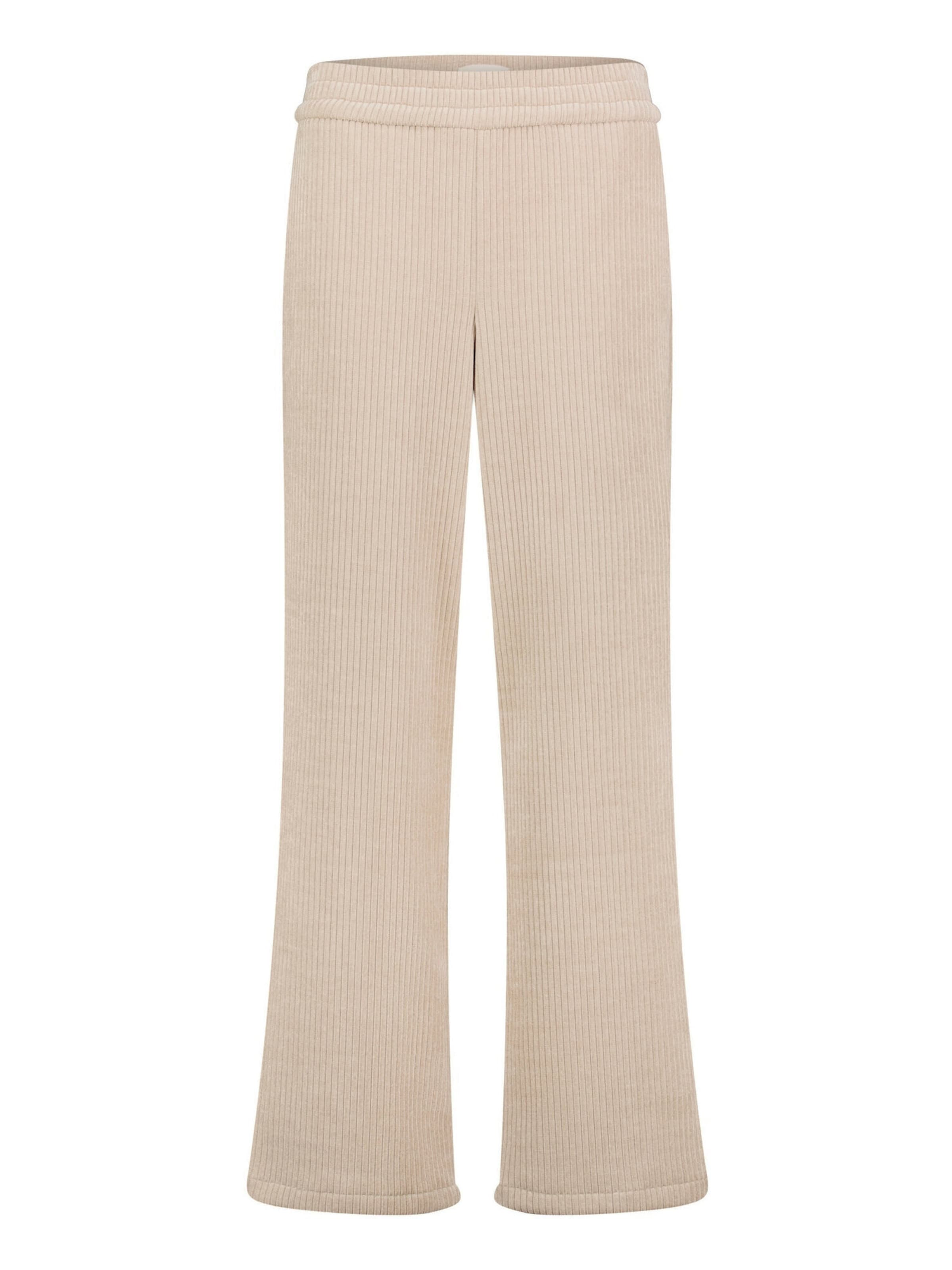 Flared Pantaloni di Cartoon in beige: frontale