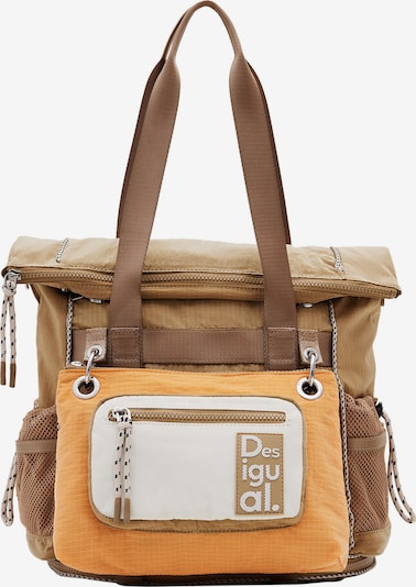 Desigual Rucksack 'Voyager' in cappuccino / mokka / hellbraun / weiß, Produktansicht