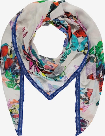 Passigatti Wrap 'Dreieckstuch mit Multi-Designs' in Mixed colors: front