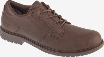 CATERPILLAR Lace-Up Shoes 'Staten' in Brown: front