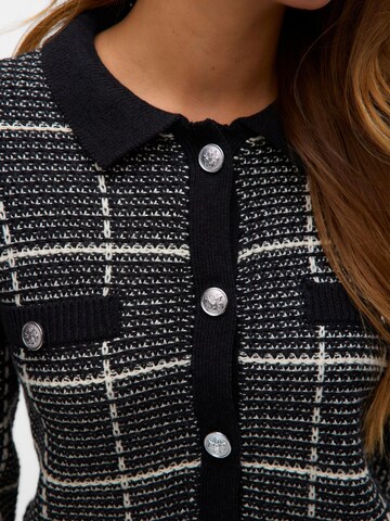 VERO MODA Gebreid vest 'VMShorna' in Zwart