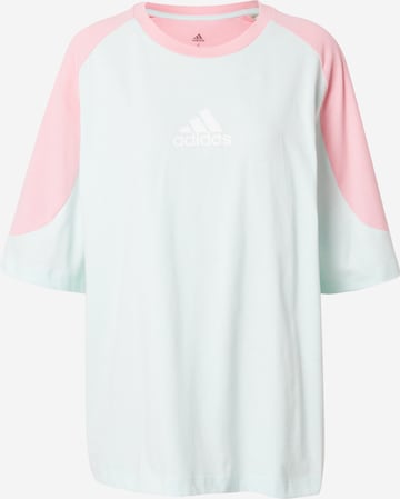 ADIDAS SPORTSWEAR Λειτουργικό μπλουζάκι σε μπλε: μπροστά