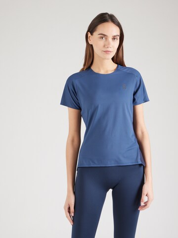 On - Camiseta funcional en azul: frente