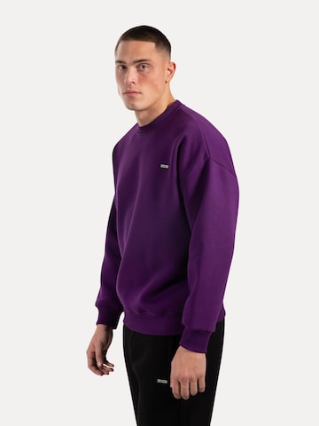 Smilodox Sweatshirt 'Riven' in Lila