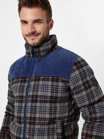 INDICODE JEANS Winterjas 'Pawner' in Blauw