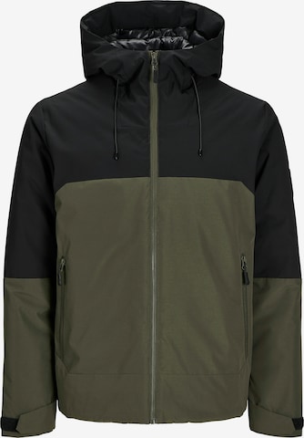 Veste mi-saison 'JCOAiden' JACK & JONES en vert : devant