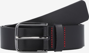 HUGO Red Belt in Black: front