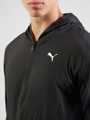PUMA Trainingsjacke in Schwarz